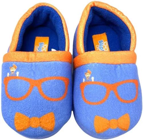 Vista 4 de Boys Girls Officially Licensed Blippi Character Slip On Slippers