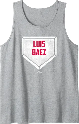 Vista 8 de Home Plate Gameday Luis Baez Prospect Baseball Fan Gear Tank Top