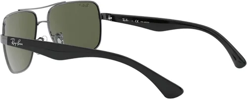 Vista 5 de Ray-Ban RB3483 - Gafas de sol cuadradas de metal para hombre