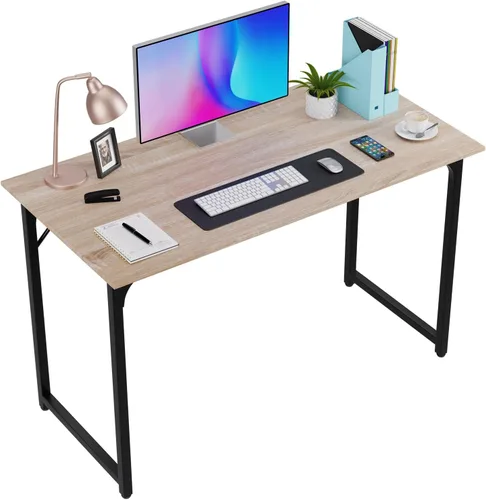 Vista 9 de FDW Escritorio pequeño de oficina de 32 pulgadas, escritorio de oficina en casa, escritorio de estudio para estudiantes/escritorio de estilo simple