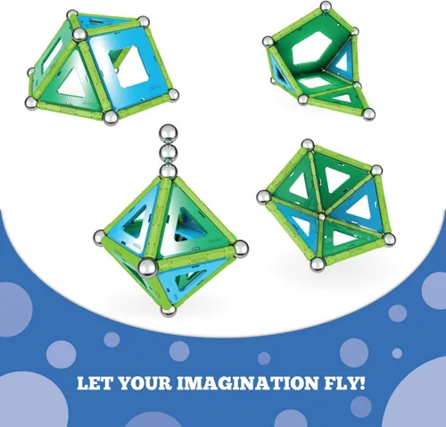 Vista 4 de GEOMAG Juguetes magnéticos Imanes para niños Juego de construcción educativo respaldado por STEM para creatividad y diversión de aprendizaje