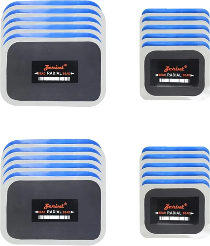 Vista 4 de Kit de parches de neumáticos ZERINT TP-M85B, parches de reparación de capas sesgadas resistentes, kit de parches de neumáticos para reparación