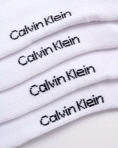 Vista 4 de Calvin Klein Calcetines deportivos para hombre, calcetines ligeros de mezcla de algodón (paquete de 8)
