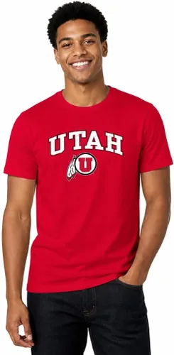 Vista 32 de Campus Colors NCAA - Camiseta de algodón para adulto, unisex, para el día del juego Azul marino
