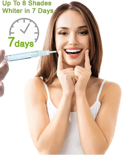 Vista 6 de Bright White Smiles Paquete de recarga de jeringa de gel blanqueador dental de peróxido de carbonamida al 44 % paquete de recambio de peróxido