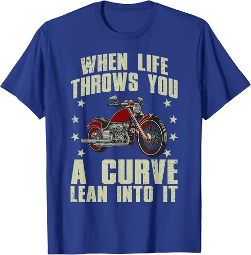 Vista 91 de Funny Motorcycle Racer Design for Men Women Motorcycle Lover T-Shirt Asphalt Grey