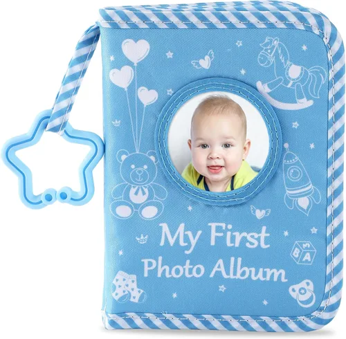 Vista 19 de Baby's My First Family Álbum Familiar Mi Primer Álbum de Fotos Suave Libro de Tela con Fotos Adventure Land My First Book of Photos Álbum