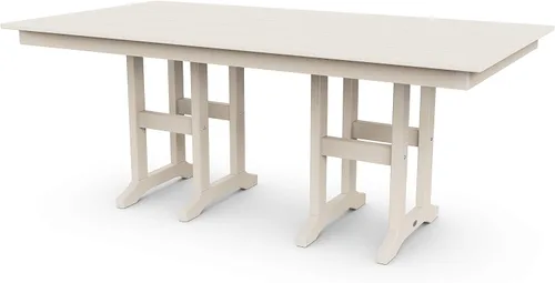 Vista 9 de POLYWOOD® Mesa de comedor Lakeside, gris pizarra Pizarra gris