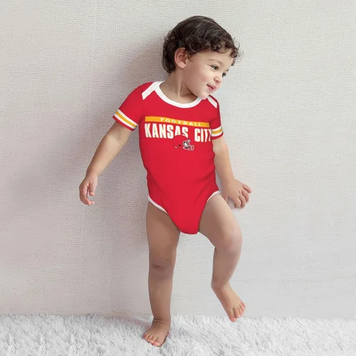 Vista 9 de Ropa de bebé Algodón Personalizado Bebé Bebé Traje Personalizado Cualquier Nombre y Número Regalos