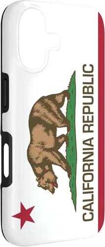 Vista 3 de Funda con la bandera de California para iPhone 17