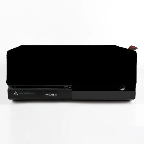 Vista 4 de Hermitshell Soft Dust Proof Cover with Soft Velvet Lining Fits Microsoft Xbox one Game Console Sleeve Black