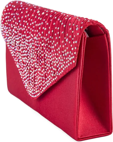 Vista 4 de LIFEWISH Bolso de noche con purpurina y diamantes de imitación para mujer