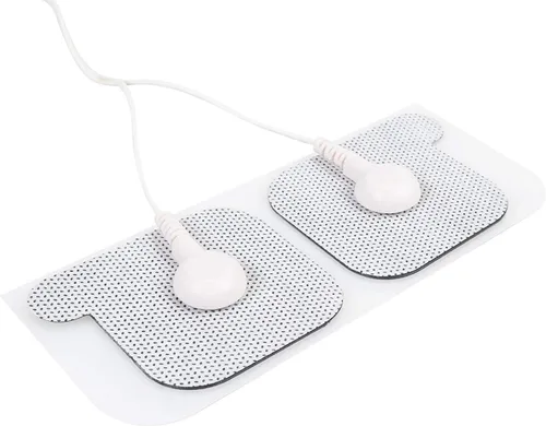 Vista 8 de AccuRelief Unidad TENS 3 en 1, EMS, dispositivo masajeador – Estimulador muscular eléctrico para aliviar el dolor con 4 electrodos para cuello