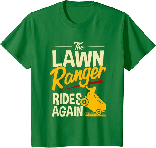Vista 36 de The Lawn Ranger Rides Again - Camiseta de corte de césped Azul Marino