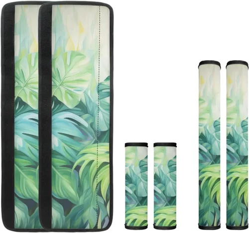 Vista 22 de DISNIMO Fundas protectoras de repuesto para refrigerador con diseño floral bohemio de libélula, fundas protectoras lavables para puertas de cocina