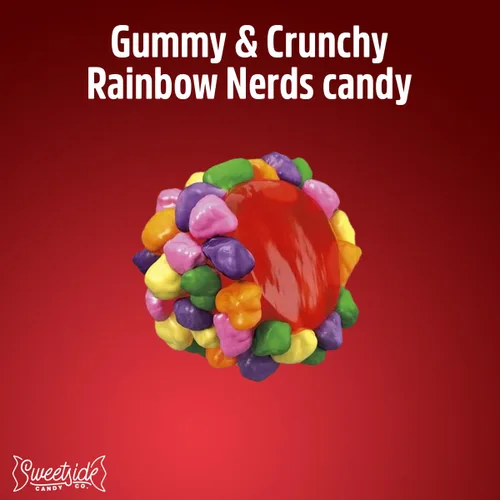 Vista 3 de Nerds Gummy Cluster, 2lb Nerds Gummy Clusters Bulk, Nerd Clusters Bulk Candy Envueltos individualmente, perfecto para los amantes de los caramelos