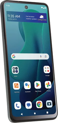 Vista 4 de Tracfone Motorola Moto g 5G (2024) [Promoción de Activación] Smartphone Prepago Bloqueado, 128GB, Gris - Incluye $20 de Llamadas, Mensajes de Texto