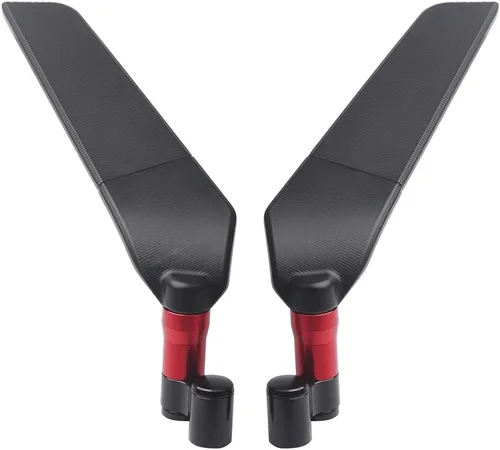 Vista 7 de para Espejo retrovisor para FZ1 FZ6 FZ8 FZ25 FZ400 FZ07 FZ09 FZ10 FZS15Wind Wing Side Retroviseur Espelhos Moto Accesorios de motocicleta (azul)
