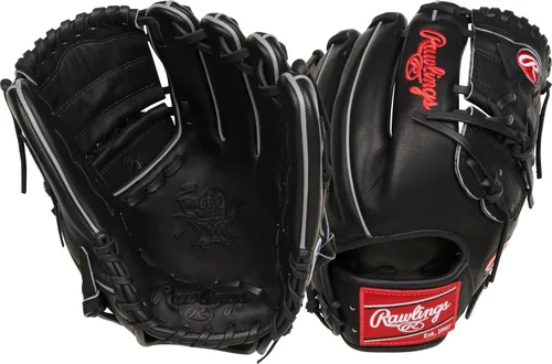 Vista 24 de Guantes de béisbol Heart of the Hide 2026 Top Grade US Steerhide Negro/Menta Pro H Web
