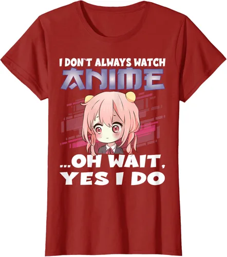 Vista 62 de Ver camiseta japonesa de anime con estampado de anime Girl, Negro, S