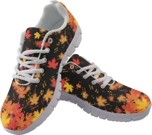 Vista 8 de HUGS IDEA Zapatos deportivos ligeros con patrón de enfermería para mujer Bandera estadounidense