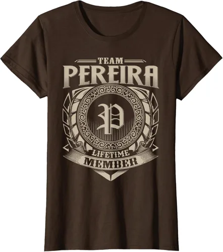 Vista 18 de Team PEREIRA Lifetime Member Apellido PEREIRA Family Vintage Camiseta, Negro