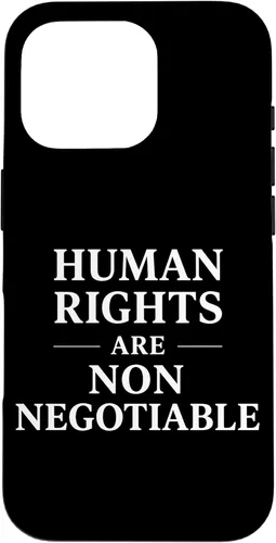 Vista 20 de Human Rights are Non Negotiable Social Justice & Equality Case for iPhone XR
