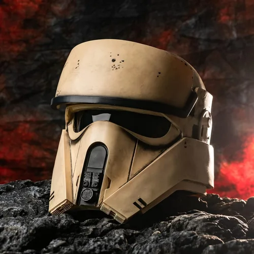 Vista 3 de Máscara de casco de Shoretrooper para hombres adultos, resina