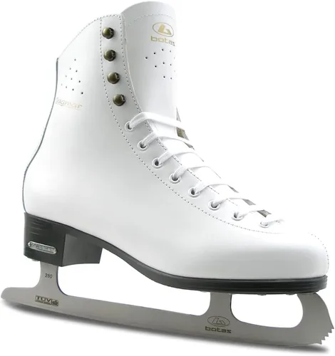 Vista 10 de Botas - Modelos 325, 829, 326 / Fabricado en Europa (República Checa) / Patines de hielo para mujeres, niñas, niños/cuchillas Sabrina/Color blanco