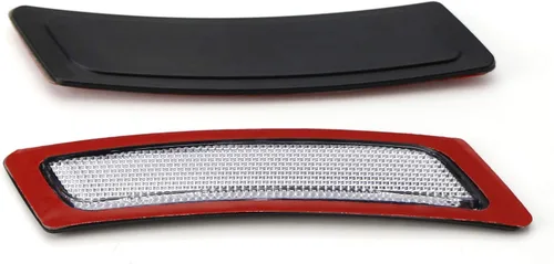 Vista 4 de Marcadores laterales para parachoques delantero con lente transparente, reflector, repuesto para BMW F10 F11 5 Series 525i 528i 530i 535i 545i 550i