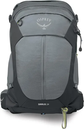 Vista 7 de Osprey Sirrus 24L Mochila de Senderismo para Mujeres - Mochila de Día Ajustable con Cubierta Impermeable para Lluvia y Bolsillos para Botellas, Gris