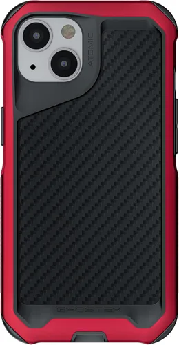 Vista 203 de Ghostek ATOMIC - Funda delgada para Galaxy S21 con parachoques de metal de aluminio y diseño trasero transparente, protección resistente que absorbe