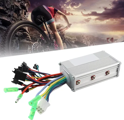 Vista 5 de Controlador de motor de CC con mazo de cables Controlador de motor Batería de litio para 36V 48V 17A eléctrico