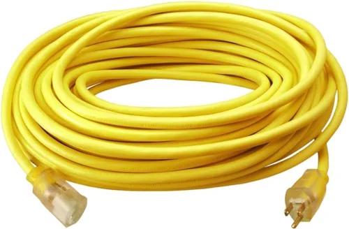 Vista 5 de Southwire 2588SW0002 Cable de extensión para exteriores - 12/3 SJTW cable resistente de extensión de 3 puntas - Ideal para uso comercial, jardinería
