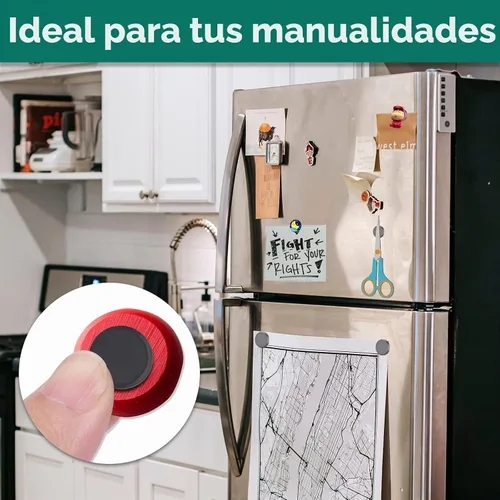 Vista 6 de TRYMAG Imanes para manualidades 50pcs Ciencia Educación Imanes Magnetismo