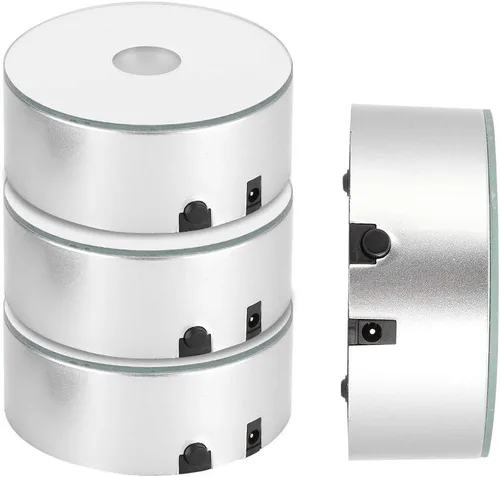 Vista 9 de 4 bases de luz, multicolor cambiante, base de exhibición de luz USB, soporte de exhibición con interruptor táctil sensible para cristal 3D, bola