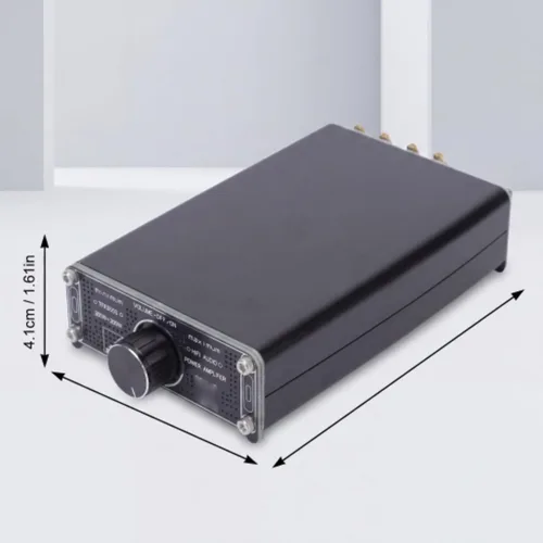 Vista 7 de Amplificador de potencia de alta fidelidad, amplificador de potencia de 300 W x 2 amplificador de alta fidelidad clase D, mini amplificador estéreo