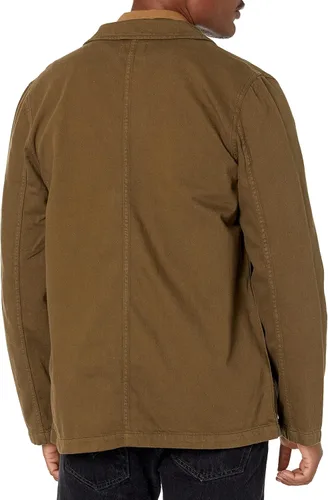 Vista 2 de Nudie Jeans Chaqueta Roland Slouchy de sarga para hombre