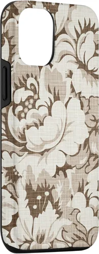 Vista 3 de Funda para iPhone 12/12 Pro Otoño Hojas Flores Otoño Buffalo Beige Plaid Pattern Case