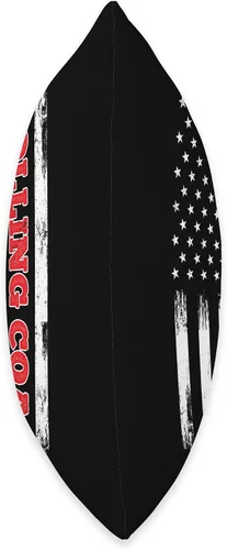 Vista 2 de Living The Trucker Life Apparel Boys Girls Kids Patriotic American Flag Diesel Power Rolling Coal - Almohada de 16 x 16 pulgadas, multicolor