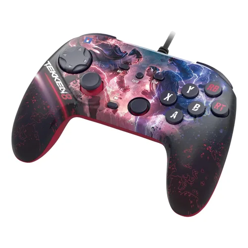 Vista 2 de HORI Fighting Commander OCTA (TEKKEN 8 Edition) for Windows PC - Tournament Grade Wired Fightpad Officially Licensed by Bandai Namco Entertainment