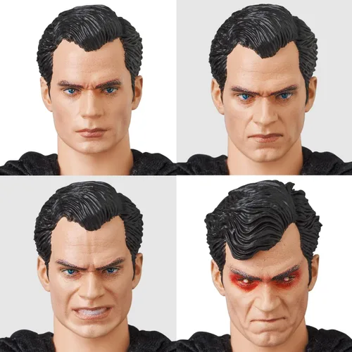 Vista 5 de Medicom Zack Snyder's Justice League: Superman MAFEX Figura de acción, multicolor