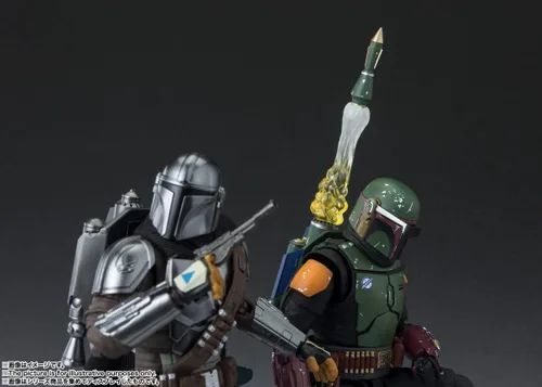 Vista 9 de S.H. Figuarts Boba Fett (Star Wars: El libro de Boba Fett) Aprox. 6.1 pulgadas (6.102 in), AVS, PVC y tela, figura de acción prepintada