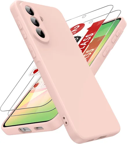 Vista 86 de LeYi Funda para Motorola Moto G Play 4G 2024: Funda para Moto G Play 4G 2024 con funda delgada y antiarañazos, silicona líquida a prueba de golpes