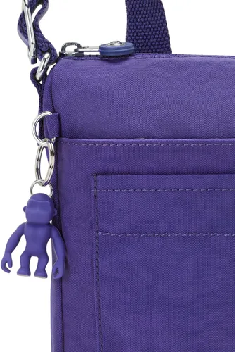Vista 5 de Kipling Bandolera Sebastian para mujer, súper ligera, duradera, bandolera