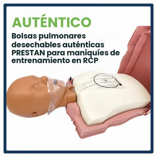 Vista 3 de Bolsa de pulmón profesional Prestan para adultos, PP-ALB-50