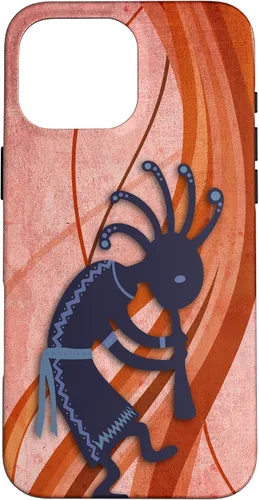 Vista 19 de Native American Kokopelli - Old School 2 - Fan Fun Case for iPhone 17