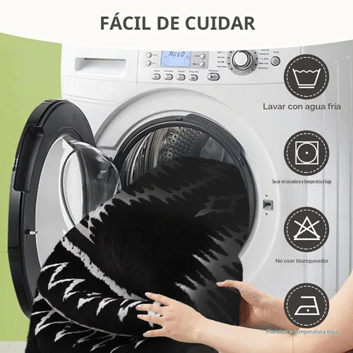 Vista 5 de VClife funda boho de sofá de felpilla para sofá seccional, funda antideslizante para sofá de 2 plazas, protector para mascotas con borlas, funda