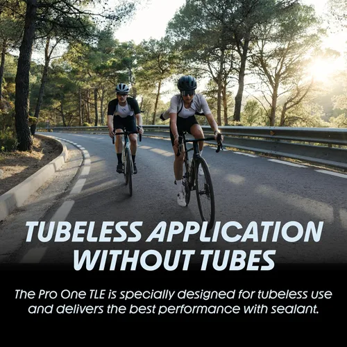 Vista 3 de Schwalbe Pro One TLE - Neumático para bicicleta de carretera, sin cámara, fácil con protección contra pinchazos en V, carcasa Super Race, compuesto