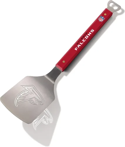 Vista 12 de YouTheFan NFL Sportula (espátula) de acero inoxidable de 18 pulgadas con abrebotellas